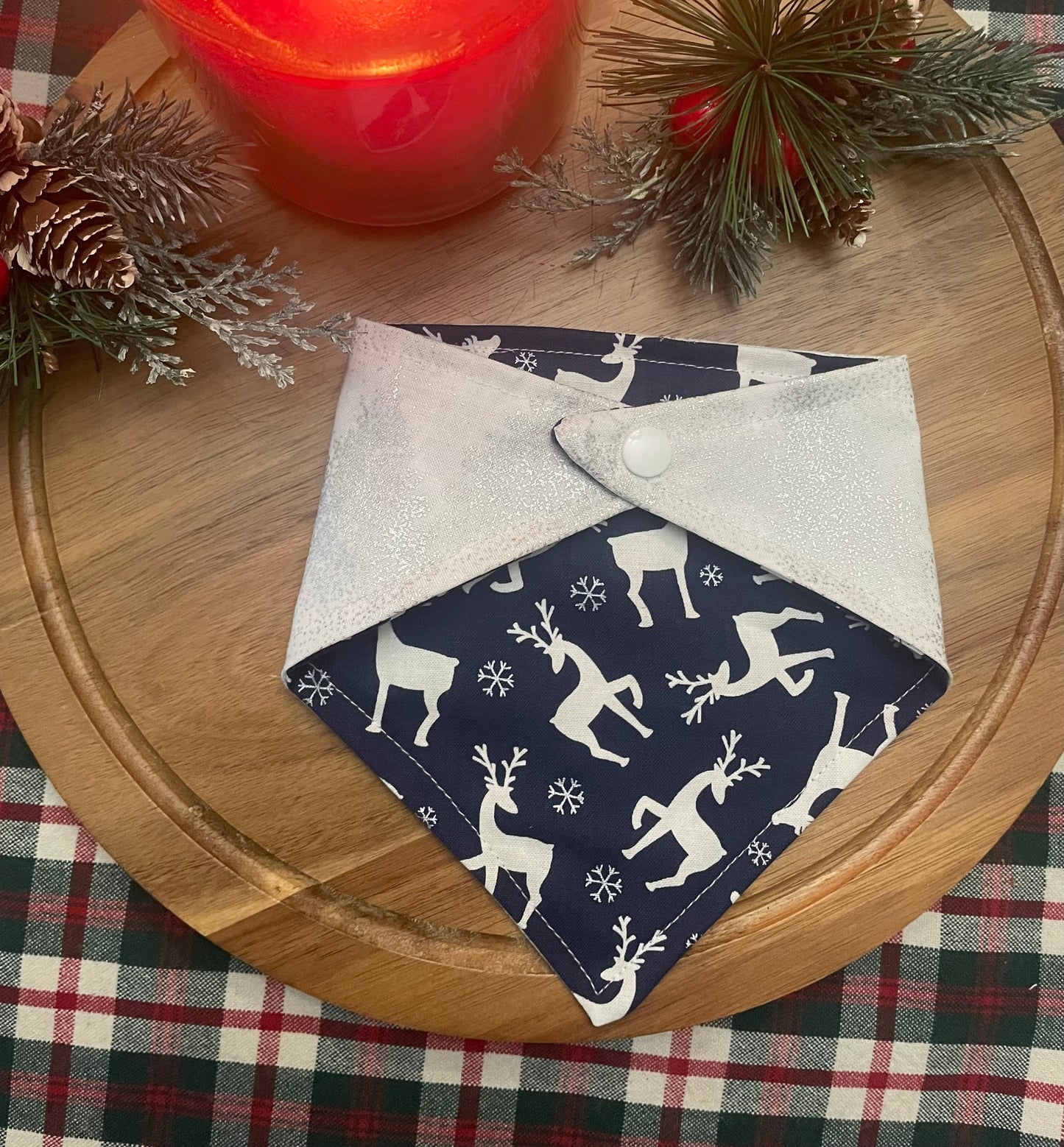 “White Christmas” bandana