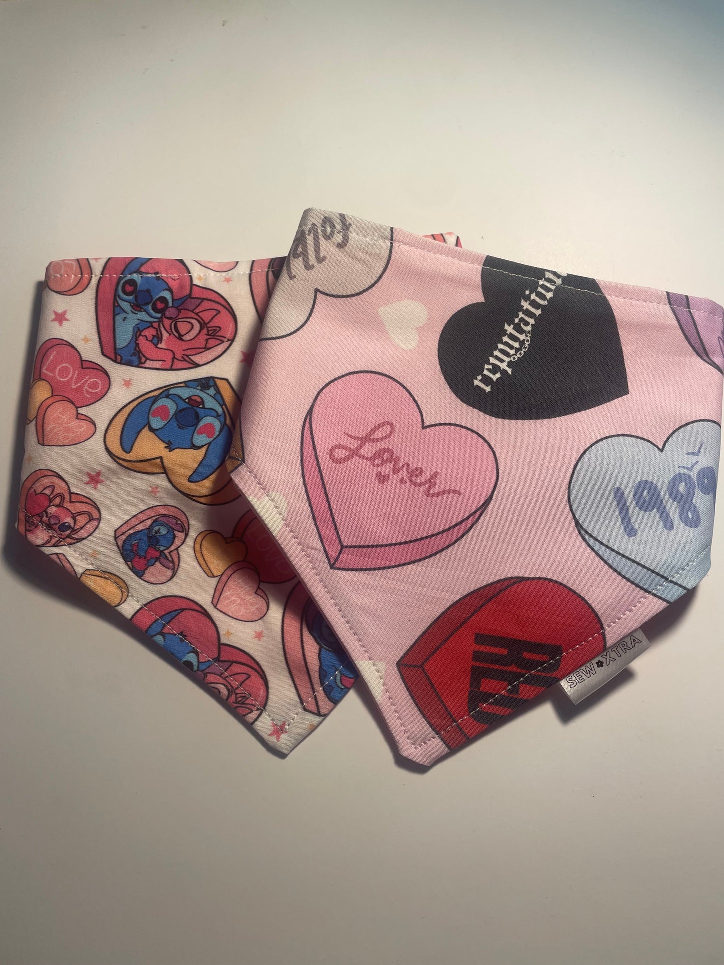 Taylor Swift Conversation Hearts bandana