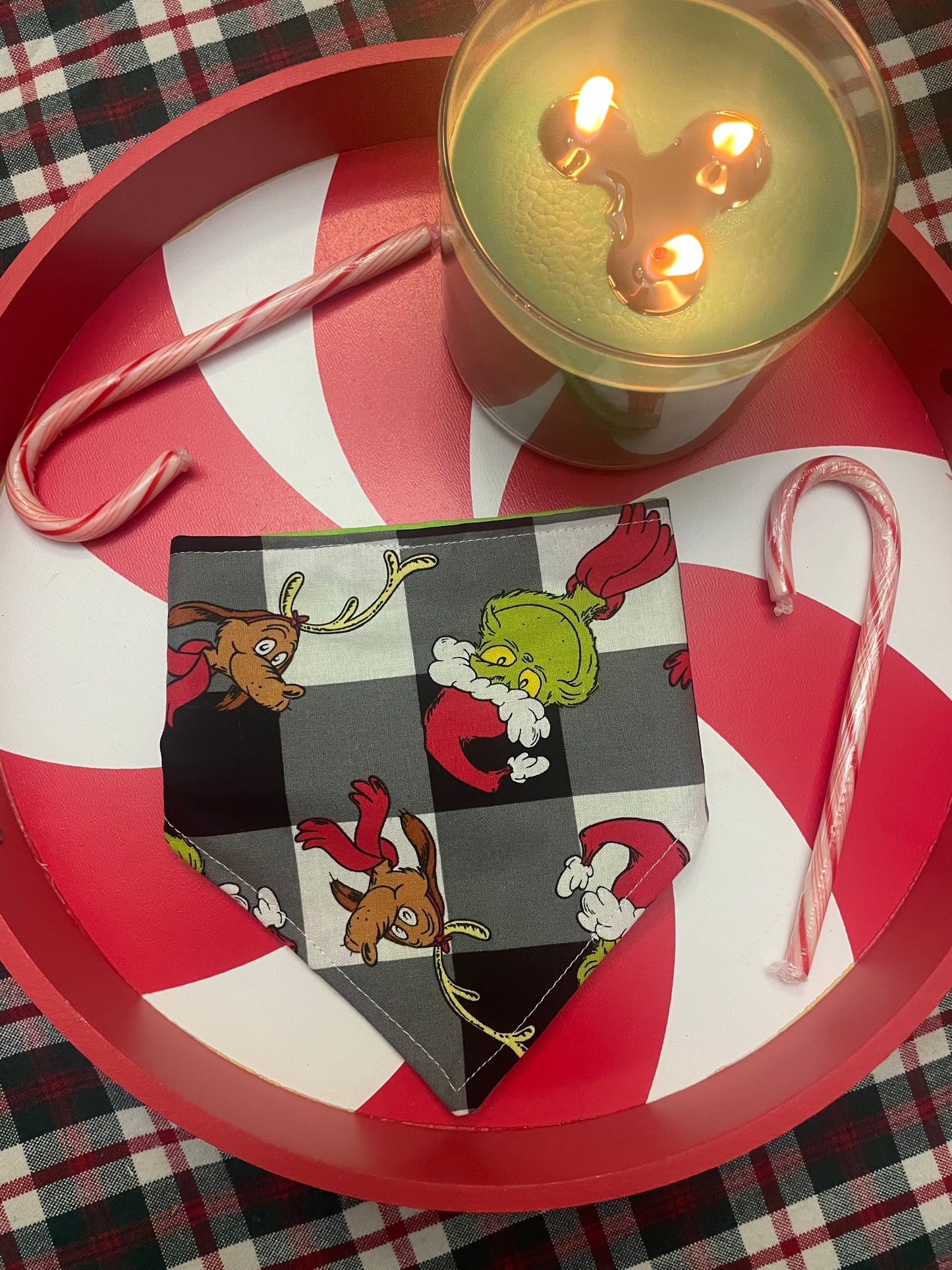 “Merry Grinchmas” bandana