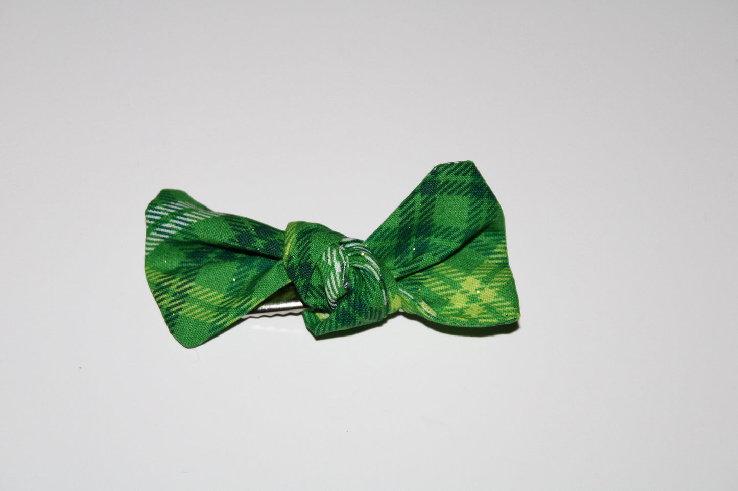 Sparkly Plaid hairbow