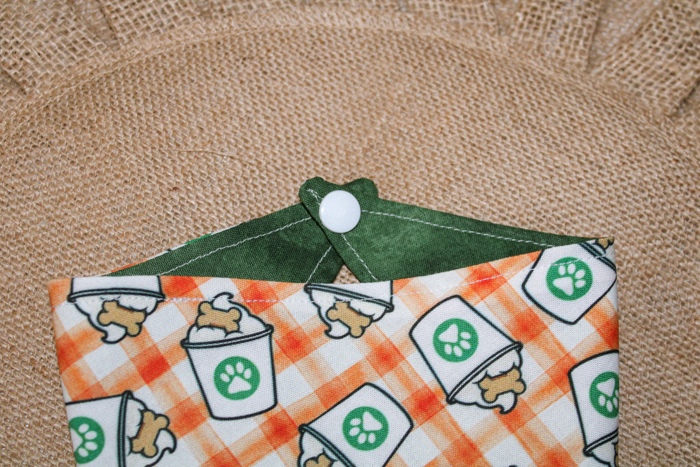 Pumpkin Pup Cup bandana