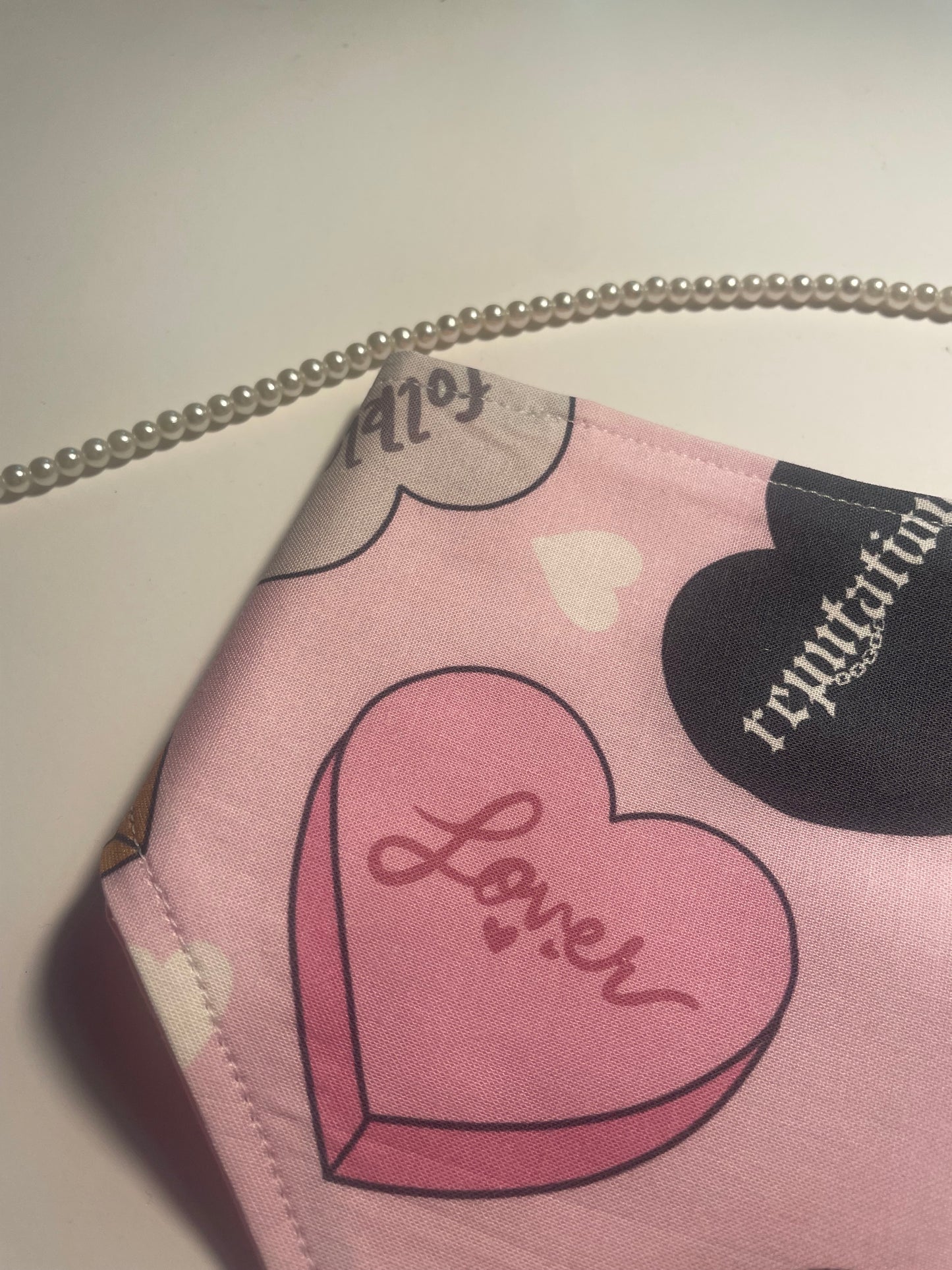 Taylor Swift Conversation Hearts bandana