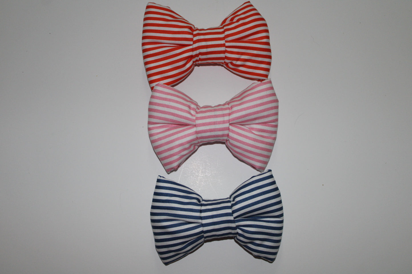 Striped bowties and hairbow