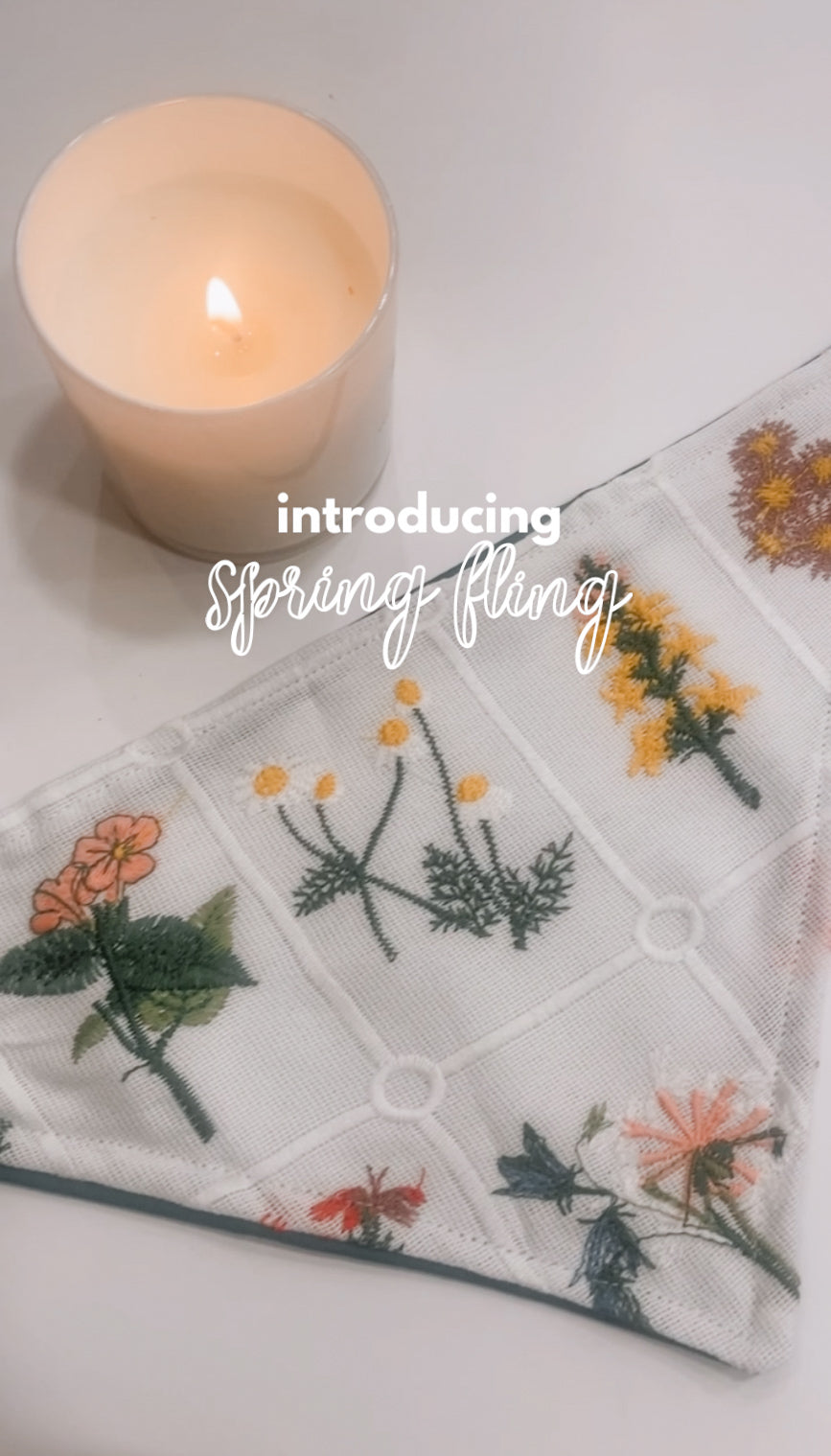 PREORDER "spring fling" bandana