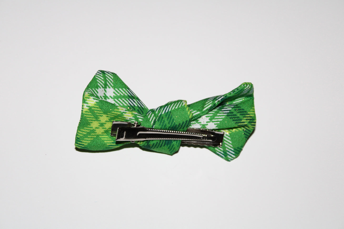 Sparkly Plaid hairbow