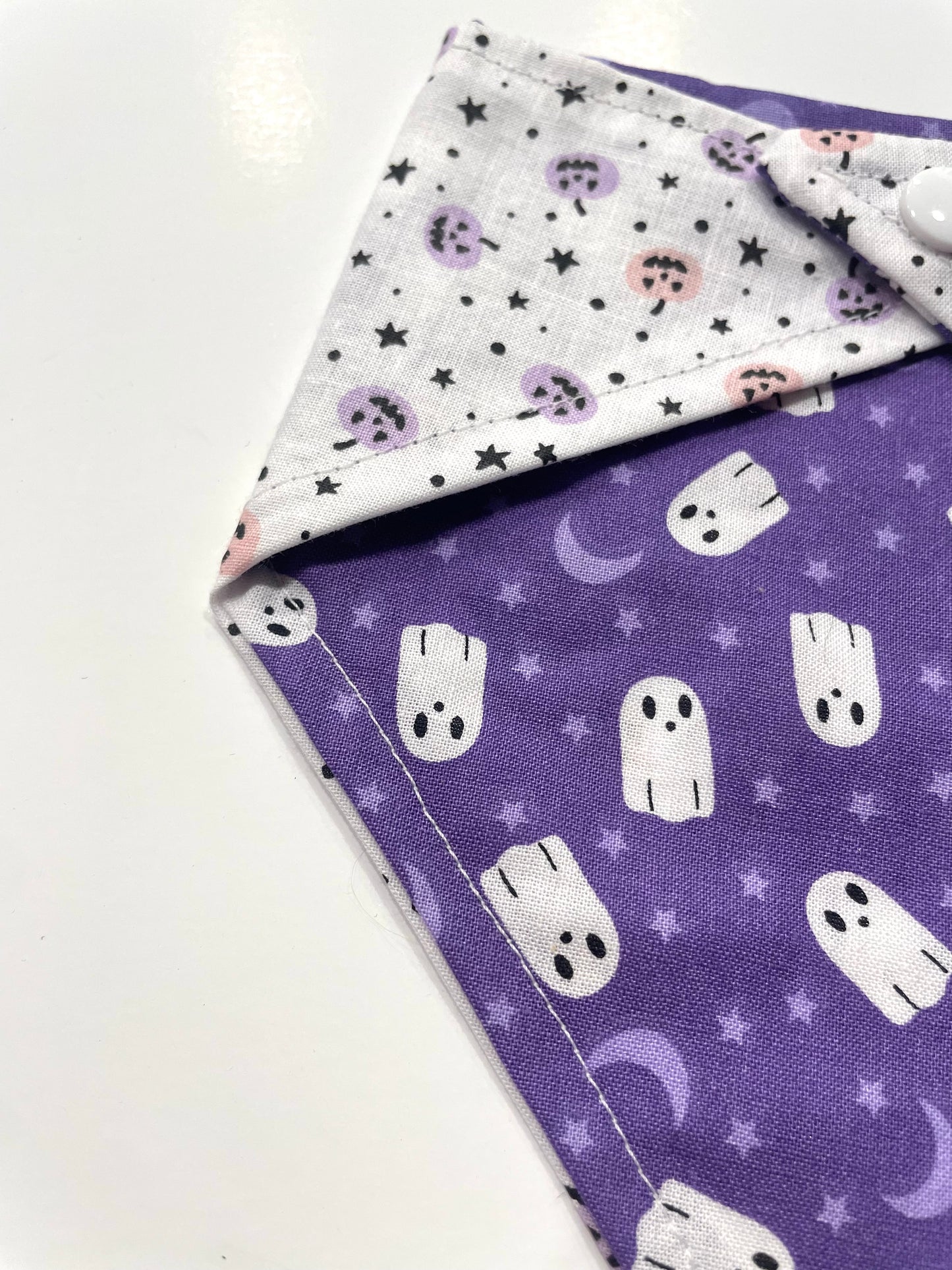 Pumpkins + Ghosts bandana