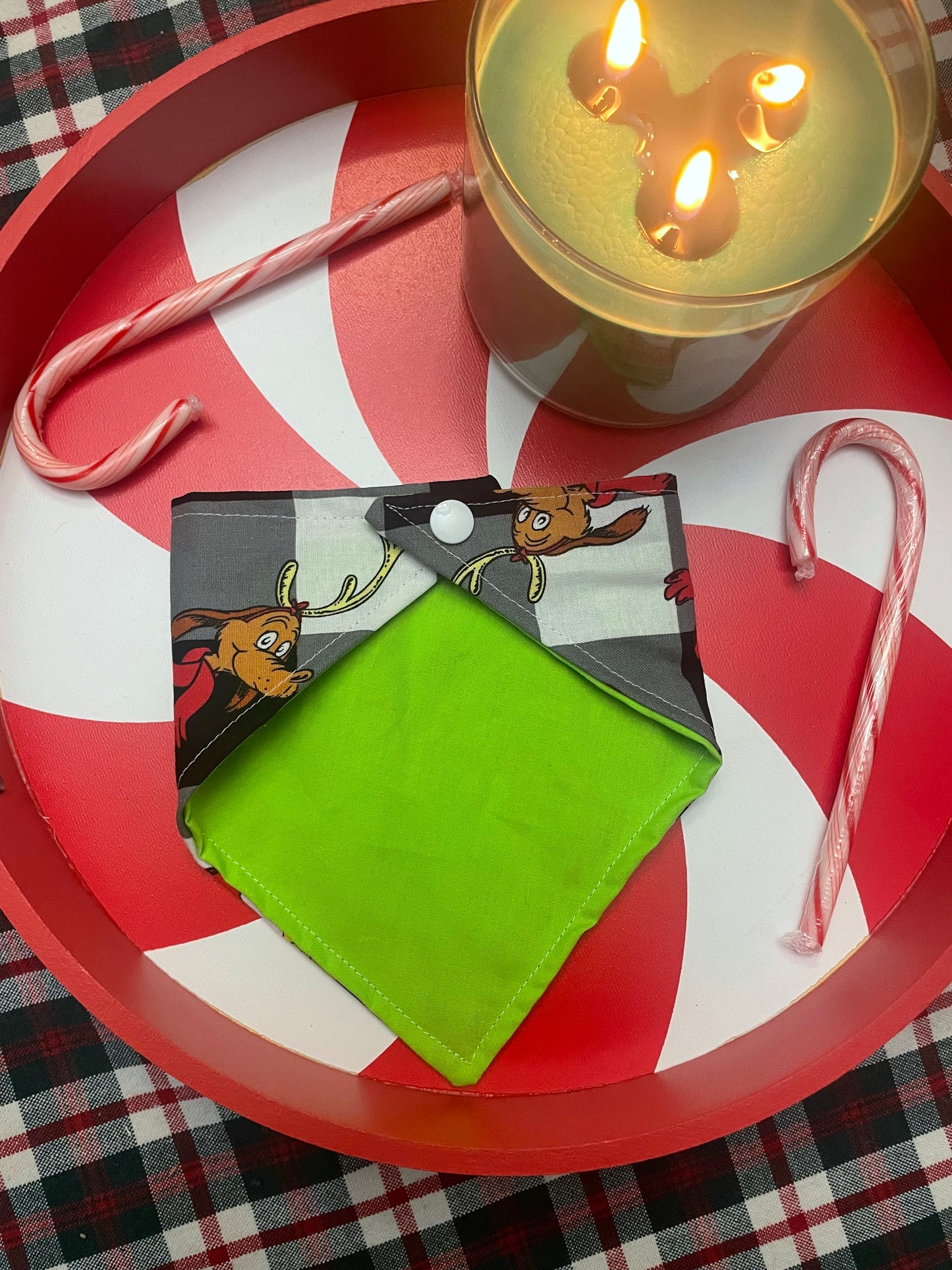 “Merry Grinchmas” bandana