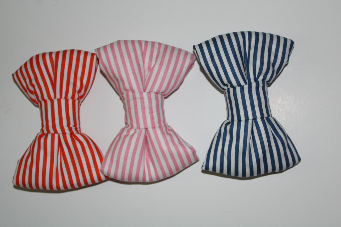 Striped bowties and hairbow