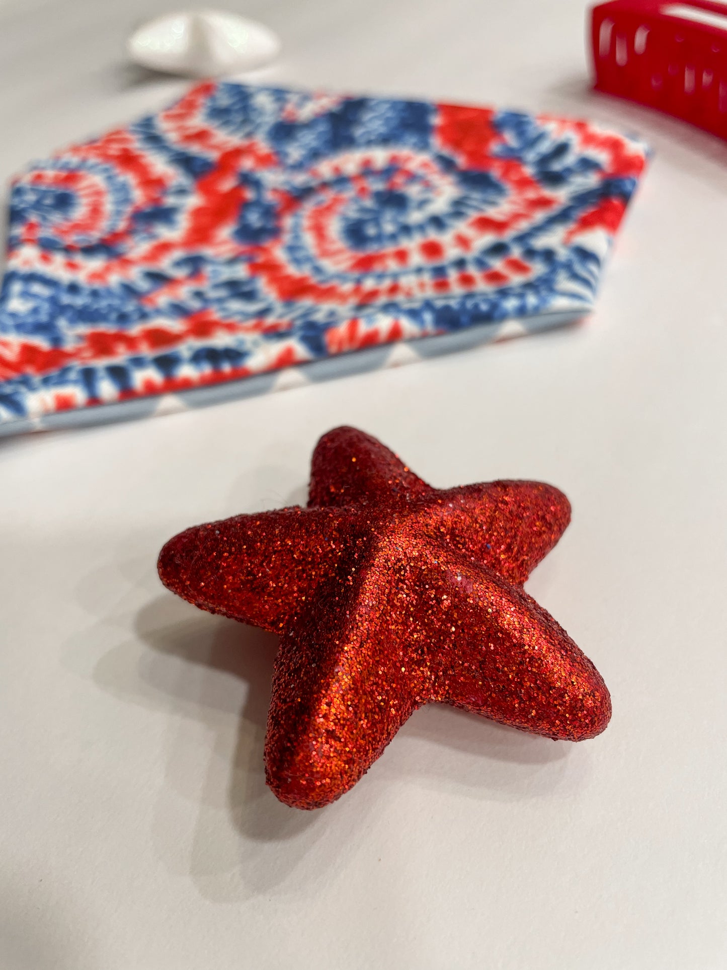 Patriotic Tie Dye Swim Bandana