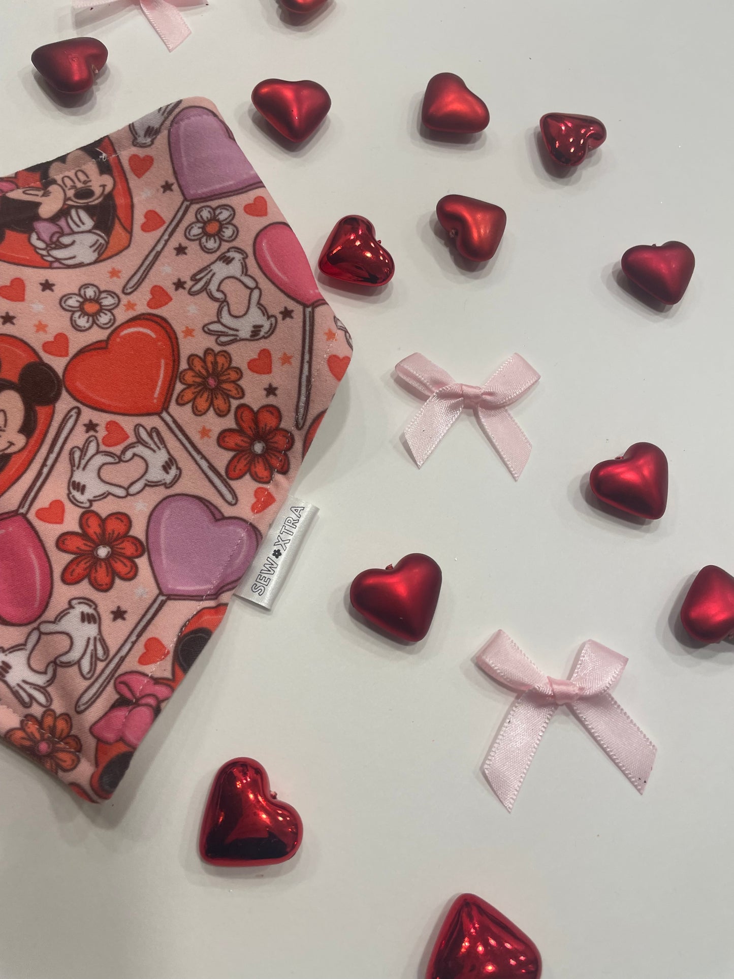 Minnie and Mickey bandana