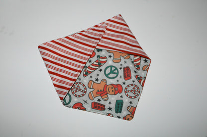 “Skateboarding Gingerbread” bandana