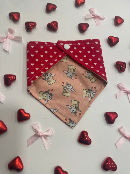 Grogu Valentines Day bandana