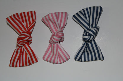 Striped hairbows