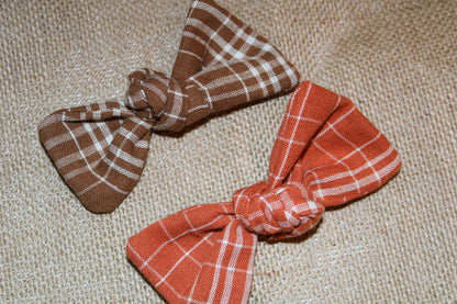 Plaid Hairbows