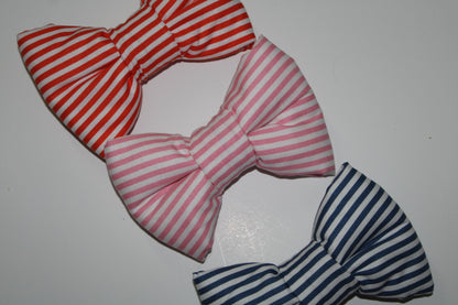 Striped bowties and hairbow