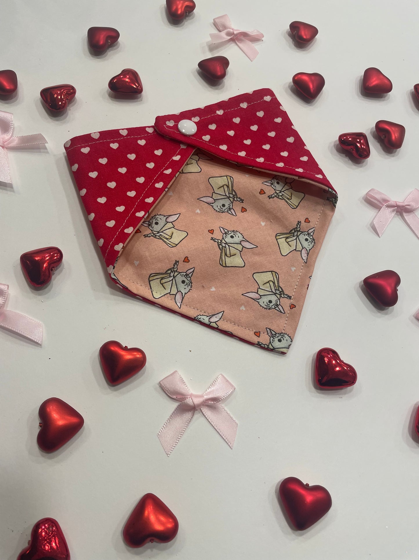 Grogu Valentines Day bandana