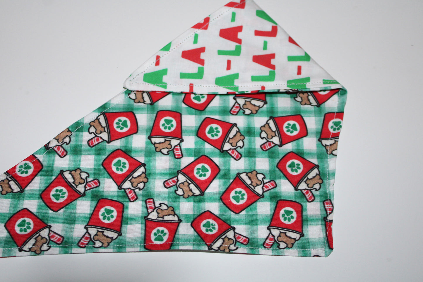 Fa La La Pup cup bandana