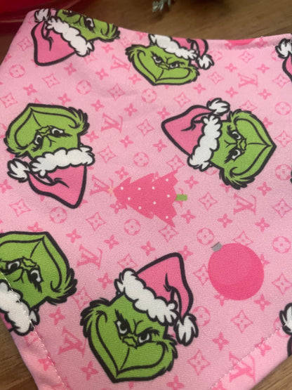 Louie Vutton Grinch bandana