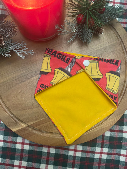 “Fragile” bandana (christmas story)