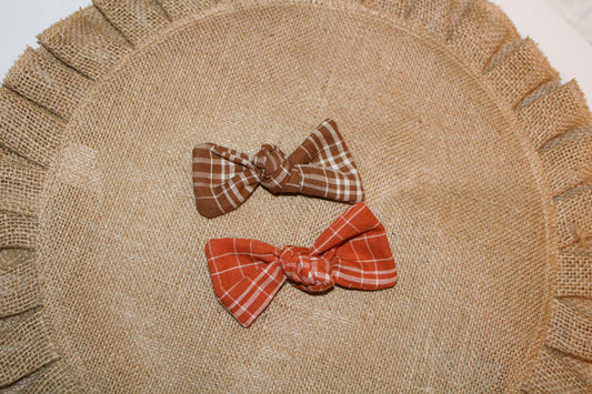 Plaid Hairbows