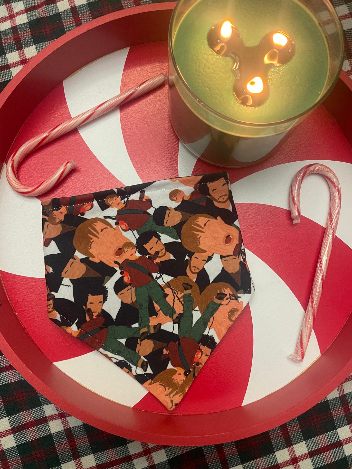 “Merry Christmas Ya Filthy Animal” bandana